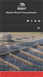 Mobile Screenshot of metalroofconsultants.info